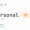 Specification panel showing Personal account type for the Alibaba Personal Account
