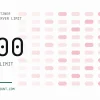 Specification panel showing 100 server limit for the Hetzner 100 Server Limit